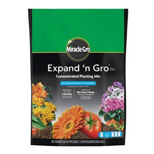miracle-gro expand 'n gro concentrated planting mix .67 cf
