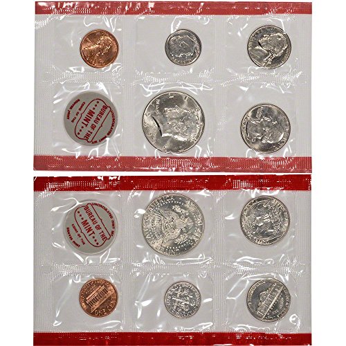 1969 Various Mint Marks United States Mint P&D 11-Coin Uncirculated Coin Set in Original Government Packaging Uncirculated