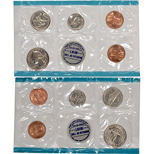 1969 Various Mint Marks United States Mint P&D 11-Coin Uncirculated Coin Set in Original Government Packaging Uncirculated