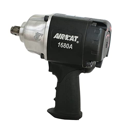 AIRCAT Pneumatic Tools 1680-A: 3/4-Inch Impact Wrench 1,600 ft-lbs - Standard Anvil