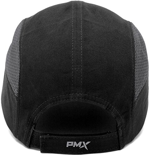 Pyramex Safety HP50011 HP500 Baseball Bump Cap, Black & Gray