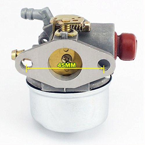 QAZAKY Carburetor Compatible with Yerf Dog 3202 3203 3204 3205 3208 30032 30033 30034 40093 193cc 6.5HP Go Kart Tecumseh 4.5HP 5HP 5.5HP 6HP 6.5HP Horizontal Craftsman 5028 5087 5243 5333 50653 13152