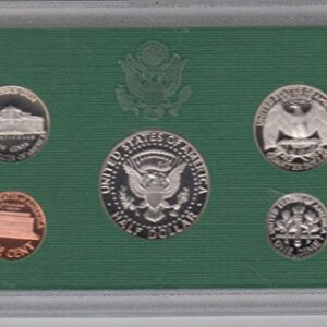 1998 Birth Year coin Set - (5) Coins - Half Dollar, Quarter, Dime, Nickel, and Cent- All Dated 1998 and Encased in a Plastic Holder for Display Choice Uncirculated