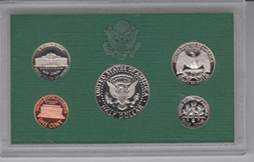 1998 Birth Year coin Set - (5) Coins - Half Dollar, Quarter, Dime, Nickel, and Cent- All Dated 1998 and Encased in a Plastic Holder for Display Choice Uncirculated