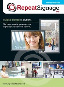 repeat signage v4 standard edition digital signage software