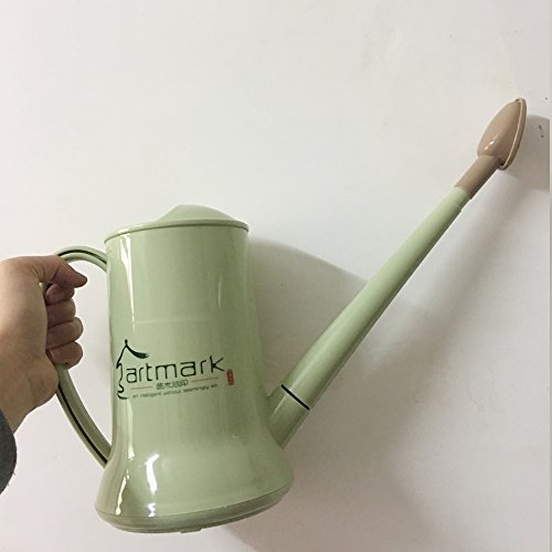 Premium High-Grade Plastic Watering Can Long Spout 2L(360 Degree Rotation Shower Head) Green