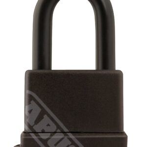 ABUS 70/35 KA Solid Brass Weatherproof Padlock Keyed Alike (Code - 6301), Black