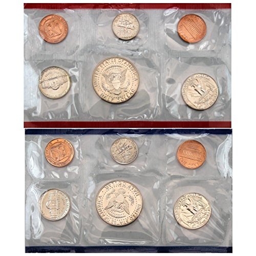 1995 Various Mint Marks P & D United States US Mint 10 Coin Uncirculated Mint Set Uncirculated