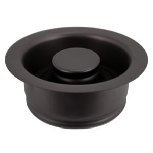 westbrass r2089-12 incinerator style disposal flange and stopper, oil rubbed bronze