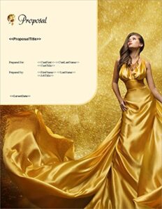 proposal pack fashion #5 - business proposals, plans, templates, samples and software v20.0