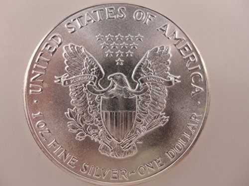 1986 American Eagle 1 oz. Silver Minor Spots/Toning First year of issue. Dollar Brilliant Uncirculated