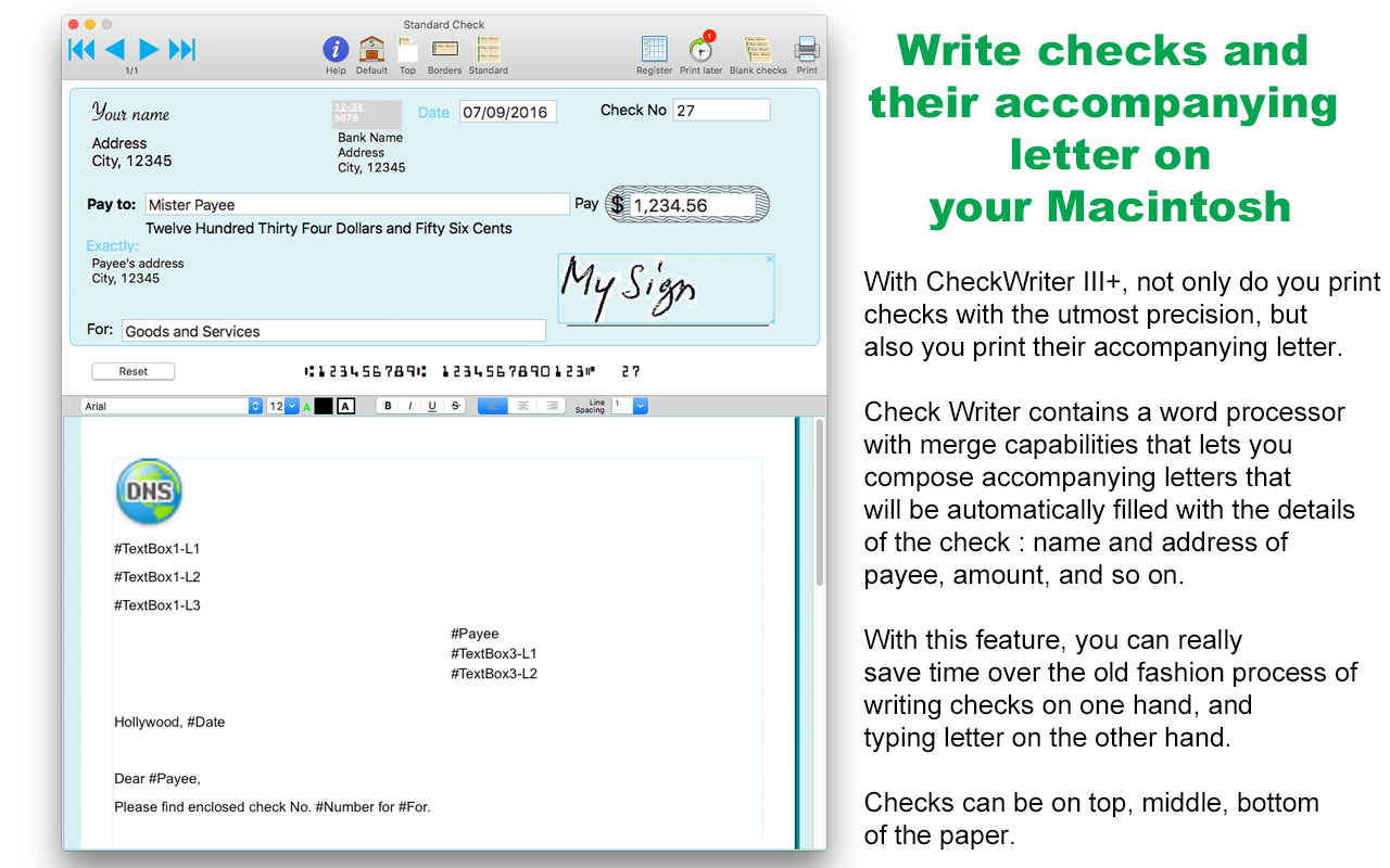 Check Writer III+ [Download]