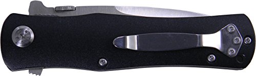 World's Best Brother Folding Pocket Knife - Great Gift for Birthday, or Christmas Gift for a brother (Black Handle)