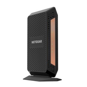 netgear nighthawk multi-gig cable modem (cm1100) - compatible with all cable providers incl. xfinity, spectrum, cox - for cable plans up to 2gbps – 2 x 1g ethernet ports - docsis 3.1