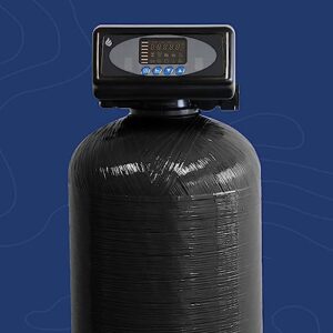 Tier1 Digital Whole House Water Softener System 48,000 Grain High Efficiency | Pre-Filled Mineral Tank with 1.5 Cubic feet of Cation Resin | Home Water Filtration System | Everyday Water Softener