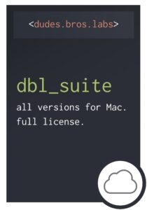 dbl suite license [online code]