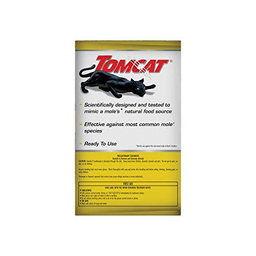 Tomcat Mole Killer Worm Bait, 10 Count (Pack of 4)