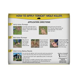 Tomcat Mole Killer Worm Bait, 10 Count (Pack of 4)
