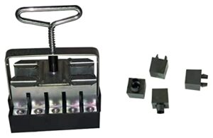 ladbrooke genuine soil block maker - 2-pc set includes micro 20 with cubic inserts, made in england