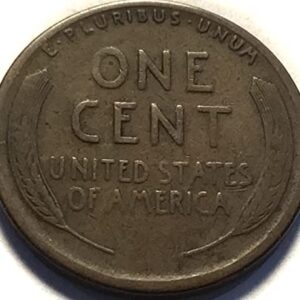 1924 S Lincoln Wheat Cent Penny Seller Very Good