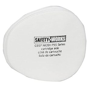 safety works swx00323 paint & pesticide replacement pre-filters, ov/p95