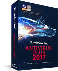 bitdefender antivirus plus 2017 1 device 1 year pc