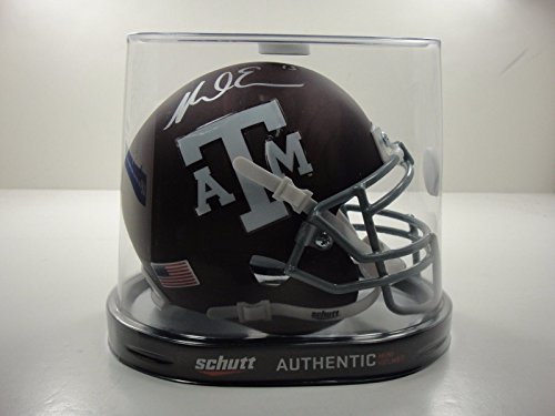 MIKE EVANS #13 JSA CERTIFIED SIGNED TEXAS A&M AGGIES MINI HELMET AUTOGRAPHED