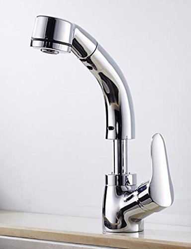 SJQKA Faucet The utility model relates to a retractable kitchen faucet, a hot and cold dish basin, a water tank telescopic faucet, a rotatable lifting and stretching faucet