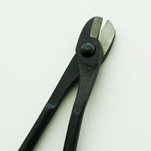 U-nitt Premium 3-pc Bonsai Tool Set Carbon Steel: Concave Cutter; Knob Cutter; Wire Cutter; in a Leather Case