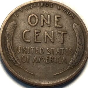 1924 P Lincoln Wheat Cent Penny Seller Fine