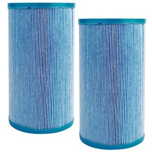 guardian filtration - 2 pack spa and hot tub filter replacement for pleatco pma10-m, filbur fc1001m | premium blue filter fabric & expansive flow core | model 307-mas-m