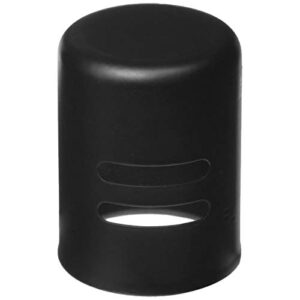 Westbrass R201-62 Air Gap Cap Only, Powder Coat Flat Black