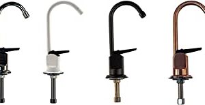 Westbrass D203-NL-62 6" Touch-Flo Style Pure Cold Water Dispenser Faucet, Matte Black