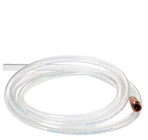 the original safety siphon 10 foot high grade hose, 1/2" valve siphon - self priming pump transfers 3.5 gallons of liquid per minute - great for pools, fish tanks, fuel, and more