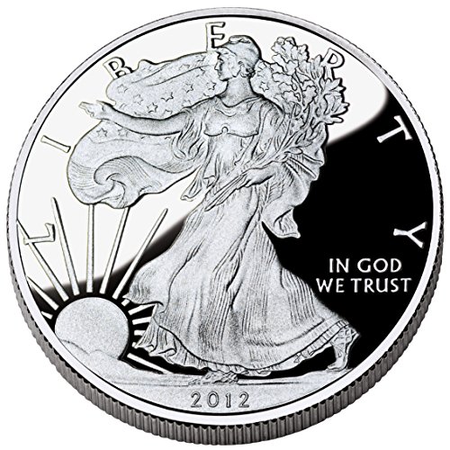 2012 S Silver Eagle 2012 S Silver Eagle Proof 75th Anniversary Low MIntage $1 Perfect Uncirculated US Mint DCAM