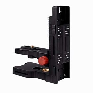 Firecore Laser Level Magnetic Bracket L-shape Adjustable 1/4" and 5/8" Mount Adapter Line Laser Positioning Base-FLM60A