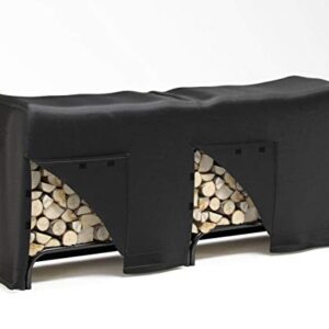 Regal Flame 8 Foot Black Water Resistant Firewood Log Rack Cover