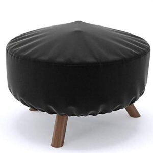 Regal Flame LRFP5528 Dura Fire Pit Cover, Black