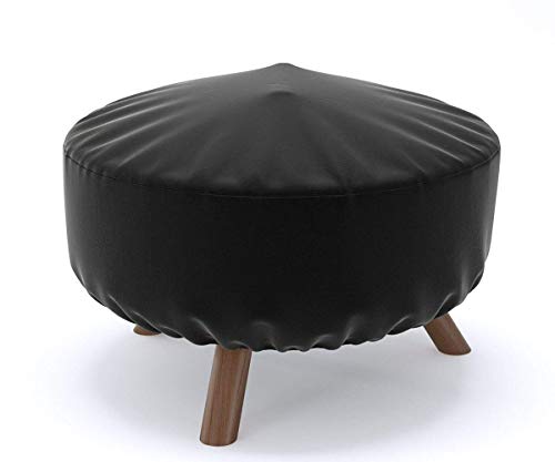 Regal Flame LRFP5528 Dura Fire Pit Cover, Black