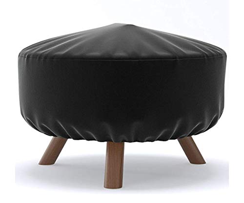 Regal Flame LRFP5528 Dura Fire Pit Cover, Black