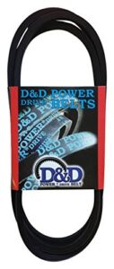 d&d powerdrive v4241 black welders replacement belt, b/5l, 1 -band, 243" length, rubber