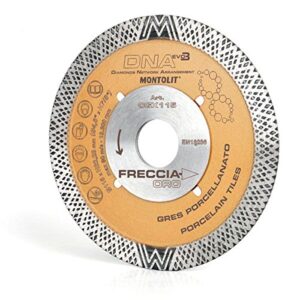 Montolit Gold Line DNA CGX “Freccia Oro” Porcelain Tile Blade (4.5" Blade)