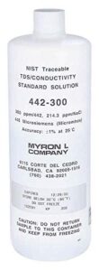 myron l 442-3000q-cp myron l 3k qcp (nist) conductivity calibration standard, 3900 Μs