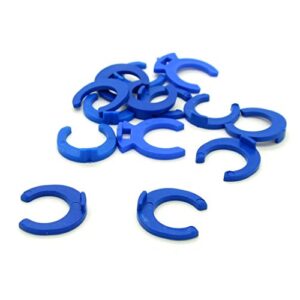 50 pcs 3/8" small clip ro water accessory tube quick connect lock clips clamps