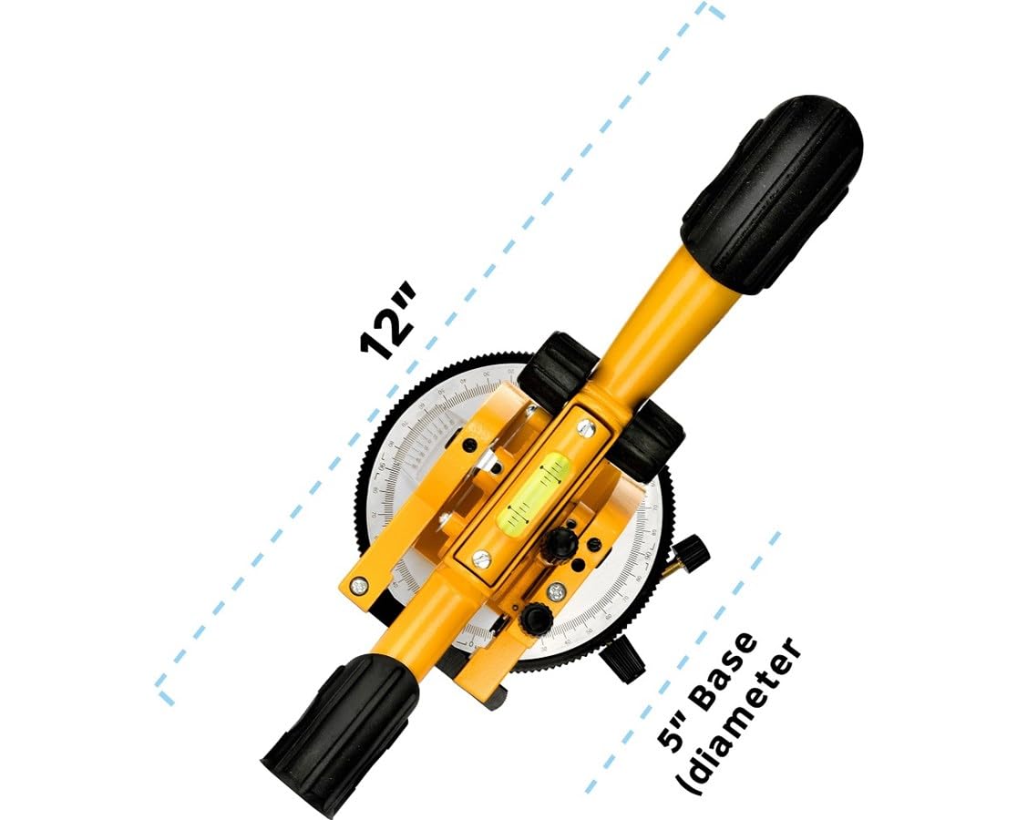 AdirPro Automatic Optical Level 22X - High Presicion Transit Level with Aircraft Grade Aluminum Telescope & Dust Protected Eyepeice - Premium Building Transit Level