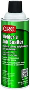 crc welder's anti-spatter 03083 – [pack of 12] 14 wt. oz., water-based anti-spatter aerosol spray