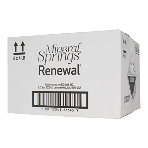 BioGuard Mineral Springs Renewal (4 lb) - Case of 6