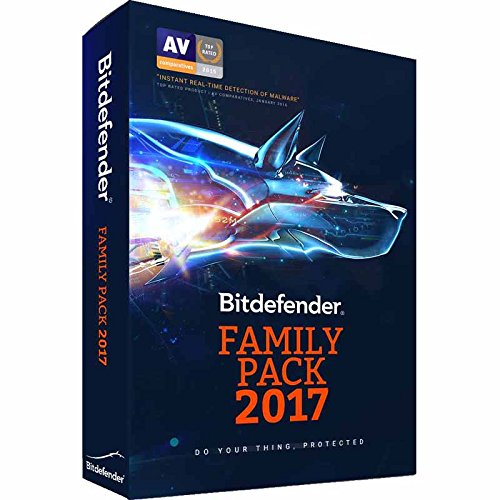 Bitdefender Family Pack 2017 Unlimited Devices 1 Year (9999-Users)