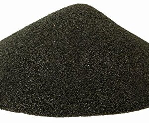 BLACK BEAUTY Abrasive Blast Media Fine Abrasive 20/40 Mesh Size for use in Sandblast Cabinet - 10 LBS