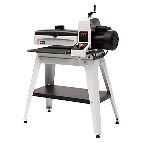 JET JWDS-1836, 18" x 36" Drum Sander with Stand, 1Ph 115V (723530K)